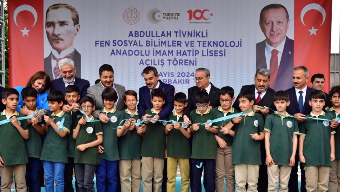 Milli Eğitim Bakanımız Sayın Yusuf TEKİN 100 Öğrenci Kapasiteli Pansiyon Açılışı Gerçekleştirdi