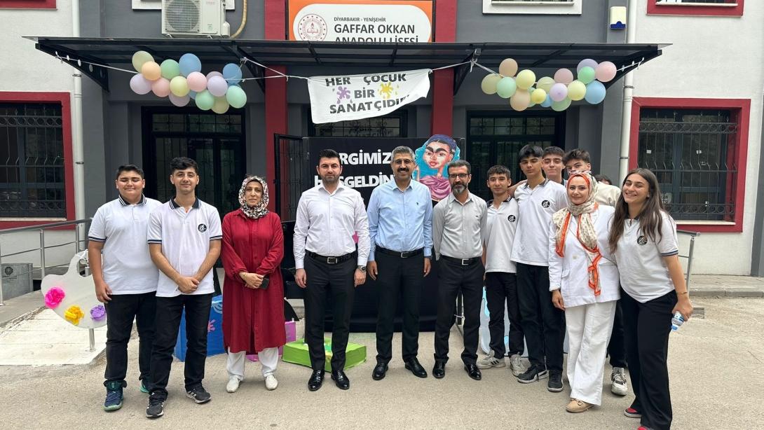 Gaffar Okkan Anadolu Lisesi Yıl Sonu Resim Sergisi